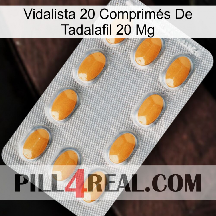 Vidalista 20 Comprimés De Tadalafil 20 Mg cialis3